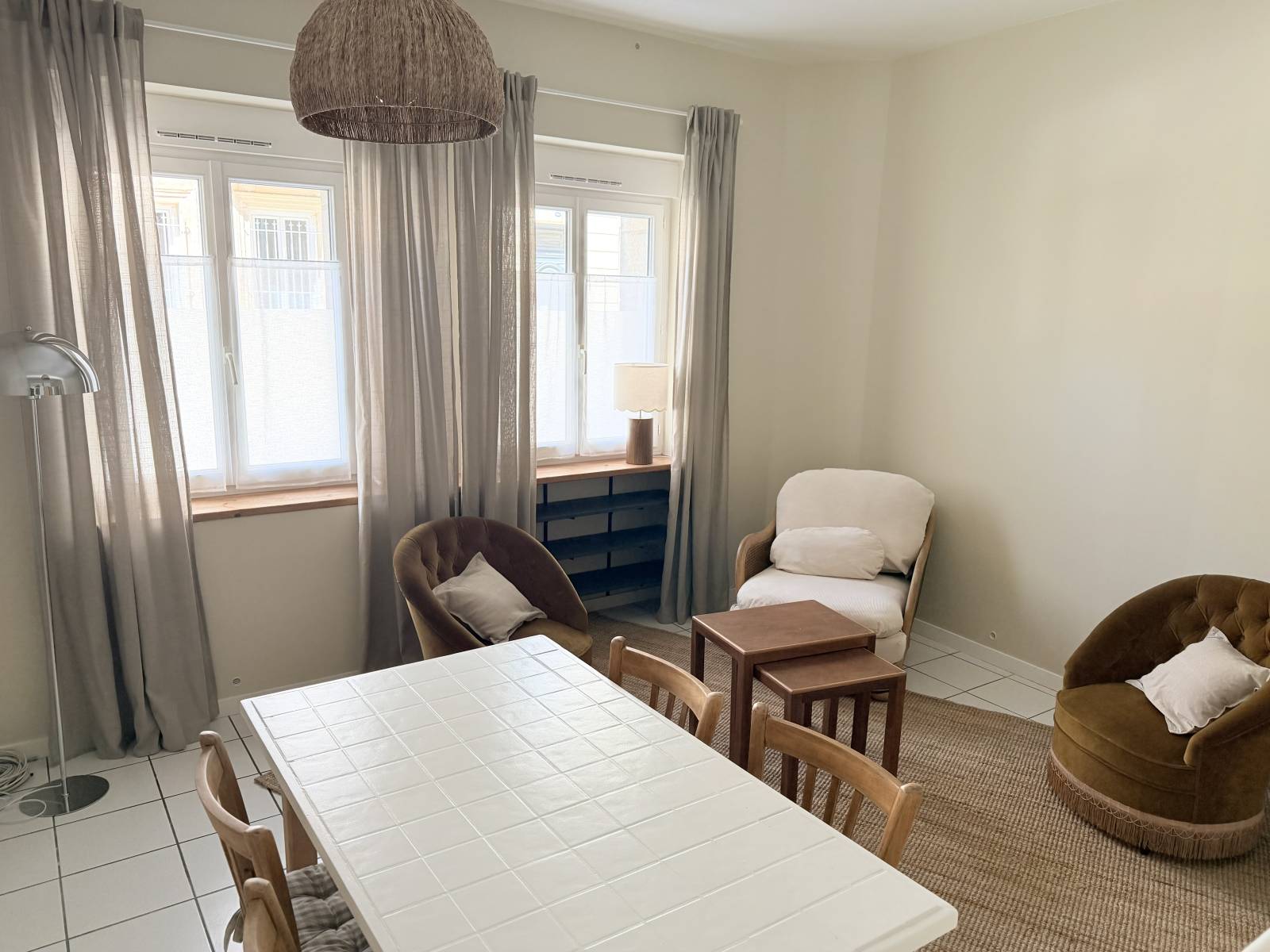 Location T2 meublé Bordeaux centre – 38m² avec cour privative –  rue de Pessac