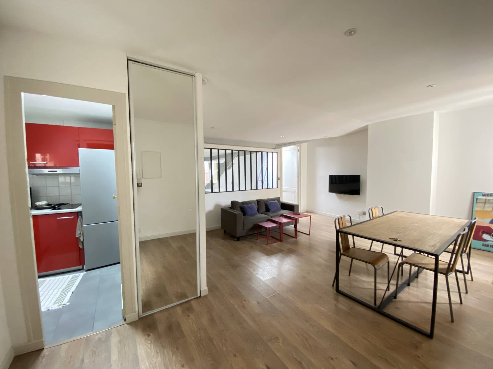 A  LOUER APPARTEMENT T2 MEUBLE BORDEAUX - GAMBETTA 