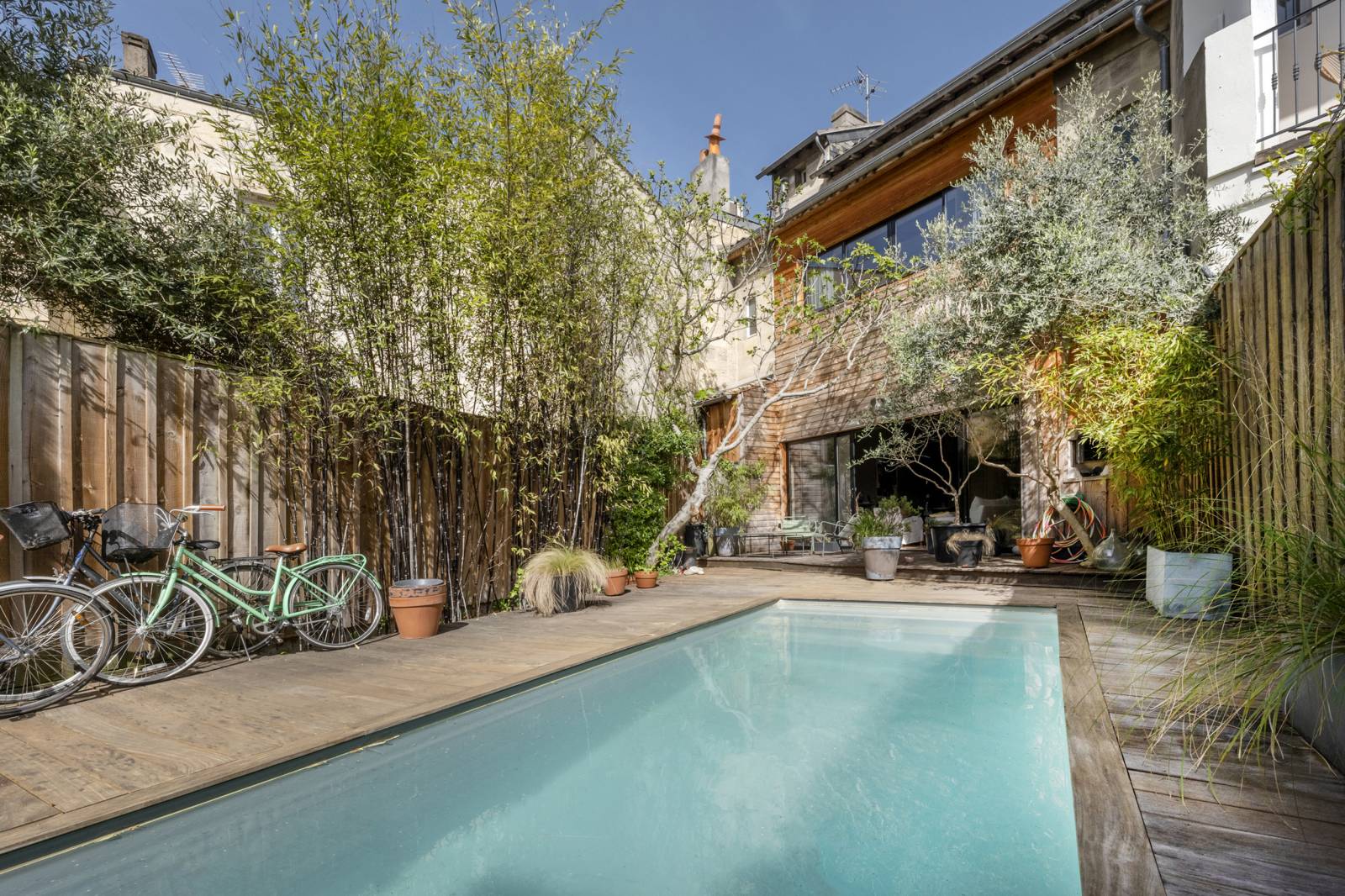 ACHETER MAISON PIERRE BORDELAISE PISCINE JARDIN 6 CHAMBRES