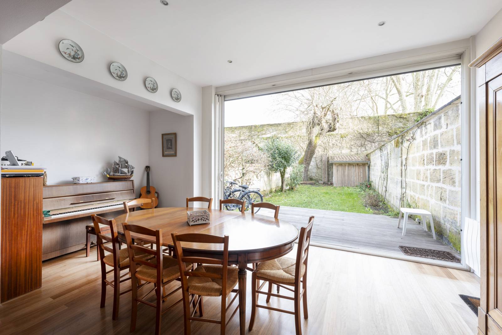 ACHAT MAISON EN PIERRE BORDEAUX JARDIN