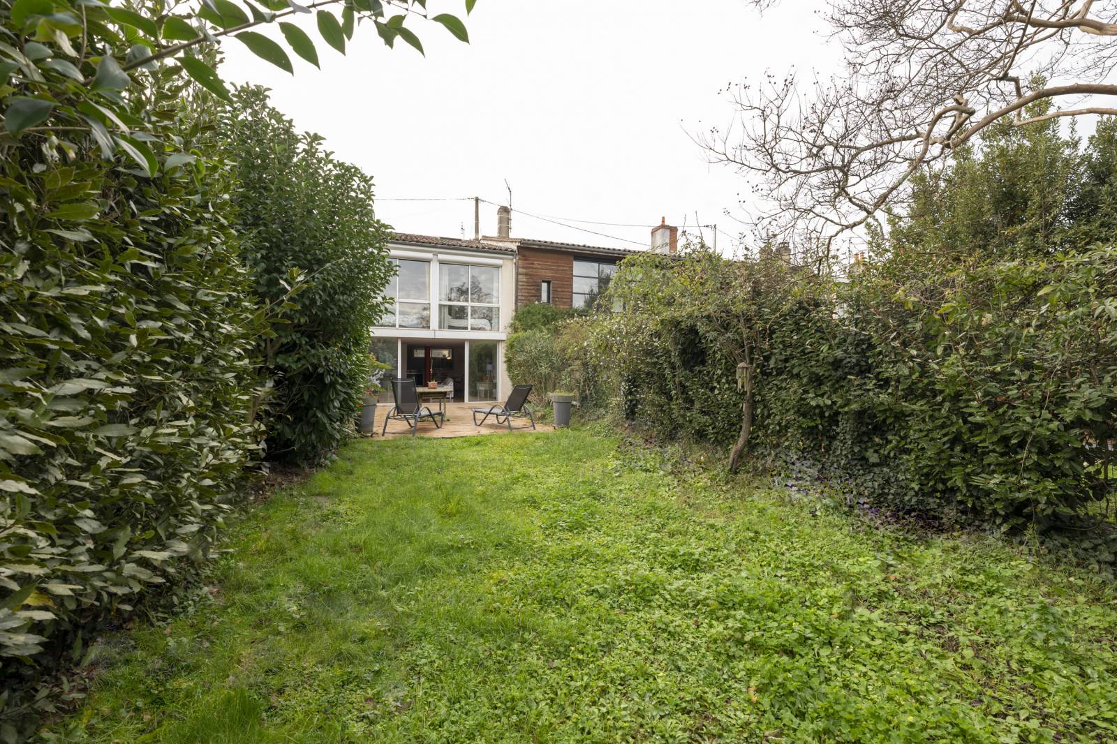 ECHOPPE BORDELAISE BORDEAUX NANSOUTY 5 CHAMBRES, TRES BEAU JARDIN