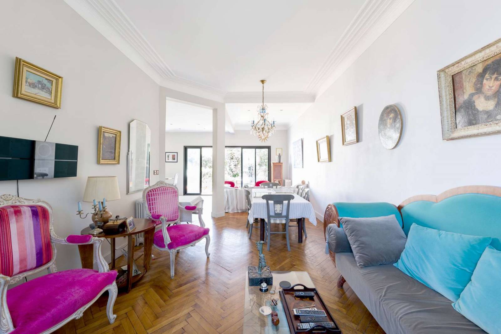 Bordeaux Saint-Genès salon lumineux