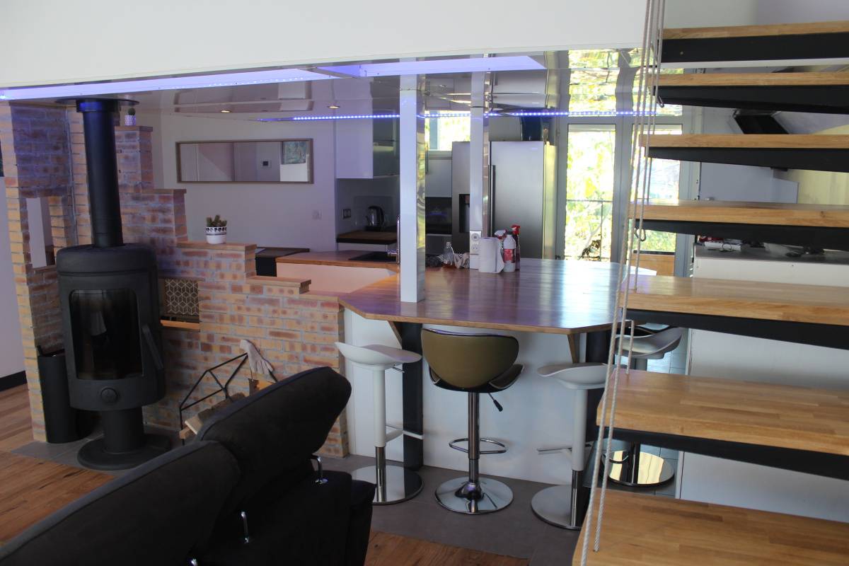 Espace de vie lumineux