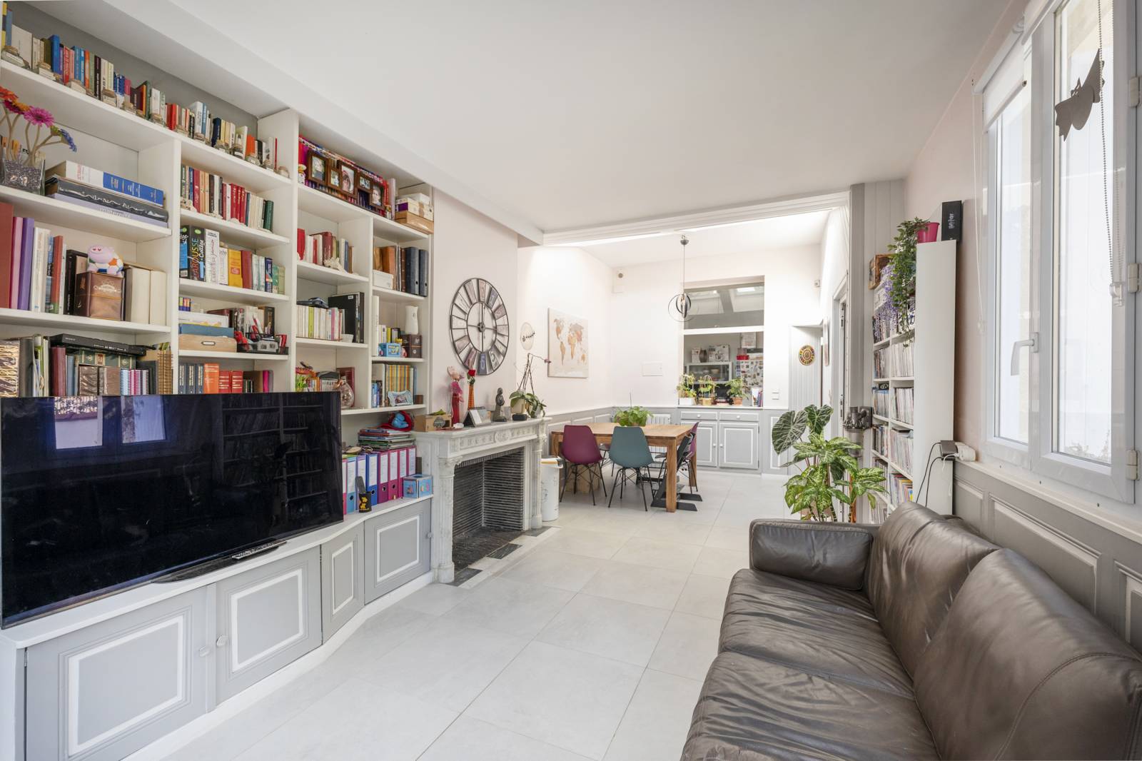 Maison en pierre 133m² exposé Sud, 6 chambres, jardin