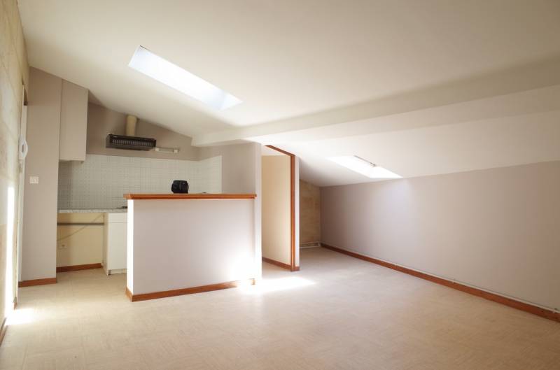 Pièce à vivre avant rénovation