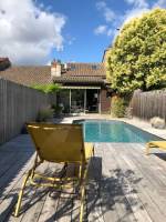 ACHETER MAISON rénovée A BORDEAUX JARDIN PISCINE