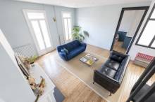 A VENDRE BORDEAUX APPARTEMENT AVEC TERRASSE  3 CHAMBRES  EN PIERRE